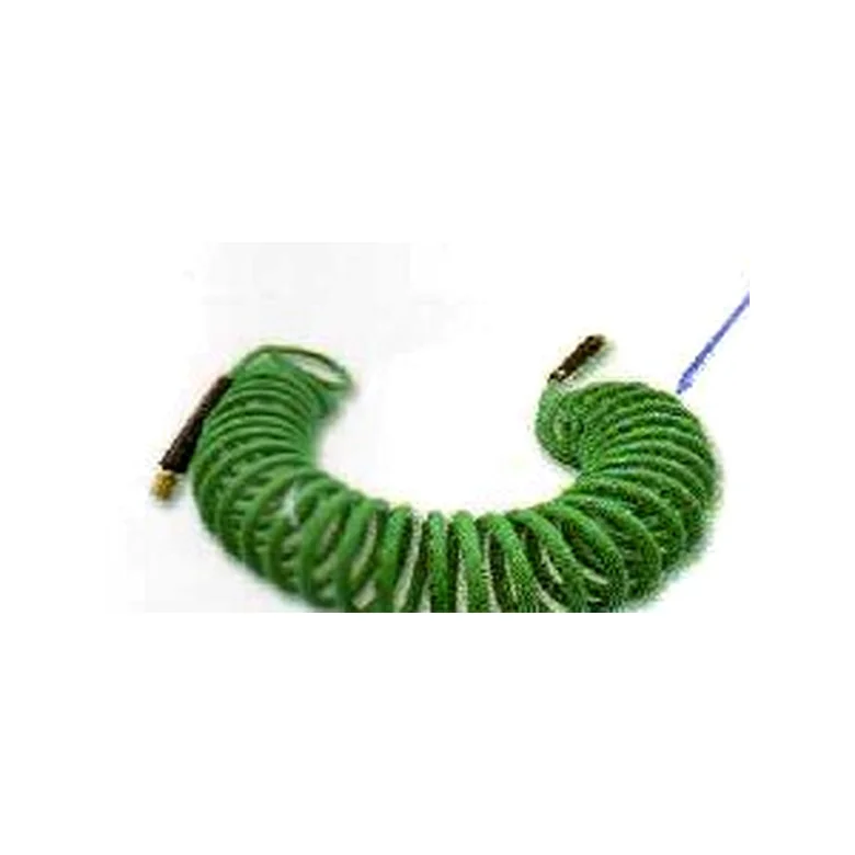 Manguera espiral verde 120 PSI.